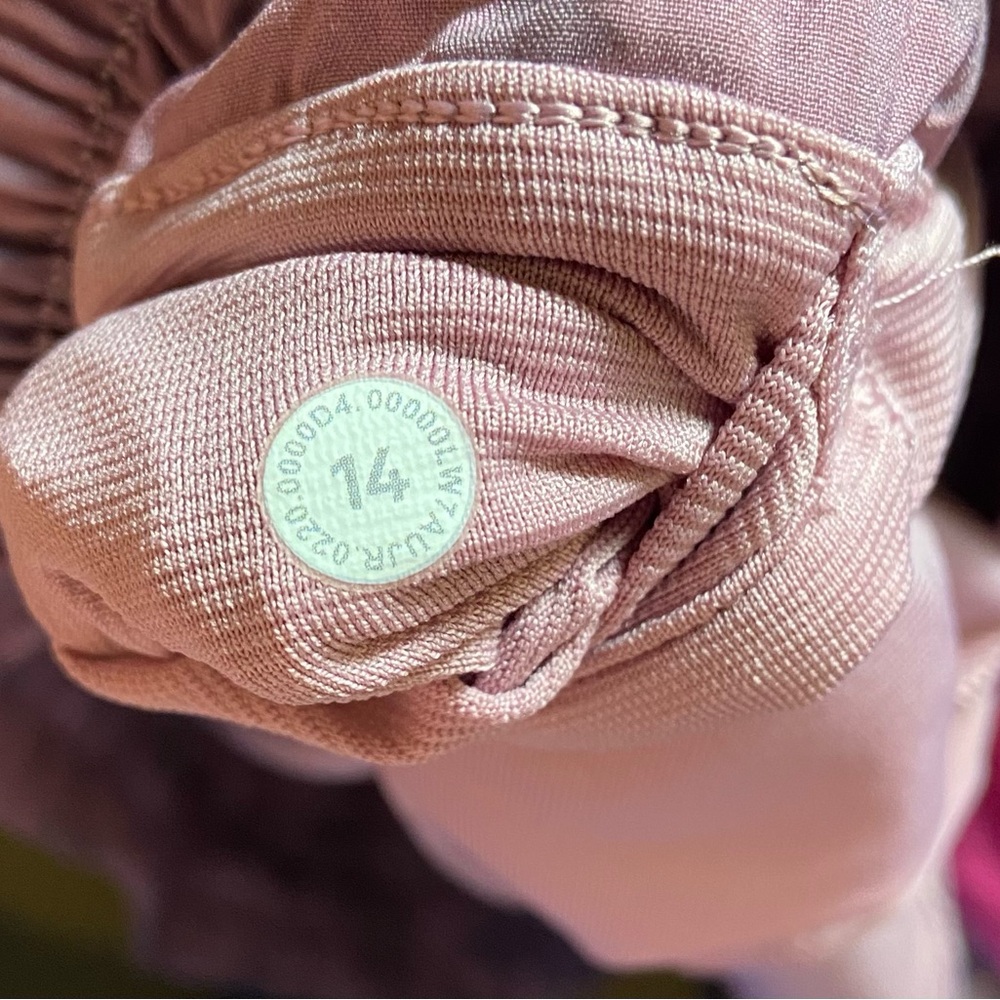 EUC lululemon athletica Pink Camo Athletic Shorts - Picture 8 of 8